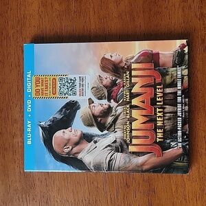 Jumanji The Next Level Blu Ray + DVD + Digital